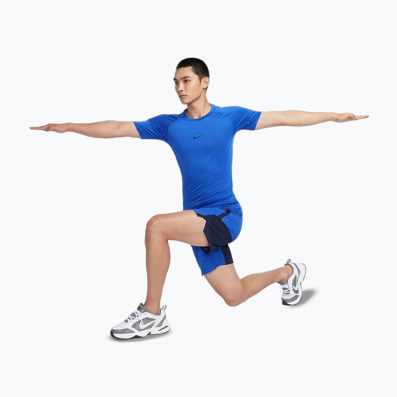 Pánské tréninkové tričko Nike Pro Dri-Fit Tight Fitness game royal/black 2