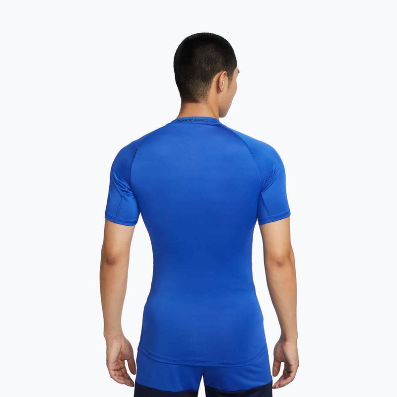 Pánské tréninkové tričko Nike Pro Dri-Fit Tight Fitness game royal/black 3