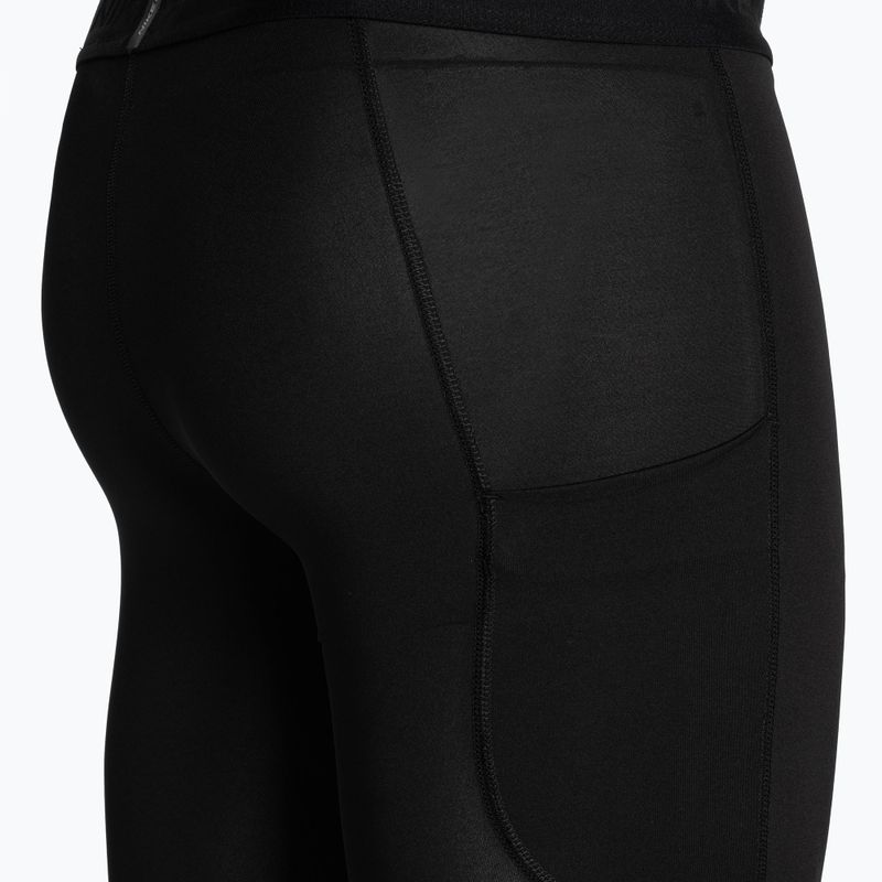 Pánské fitness legíny Nike Pro Dri-FIT Tight černá/bílá 4