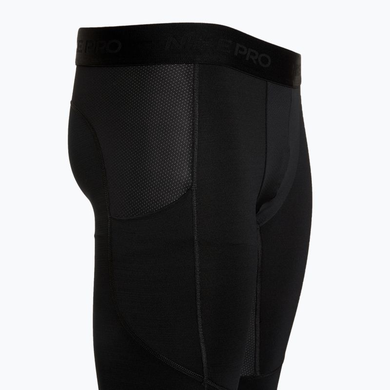 Pánské tréninkové legíny Nike Pro Warm black/white 3