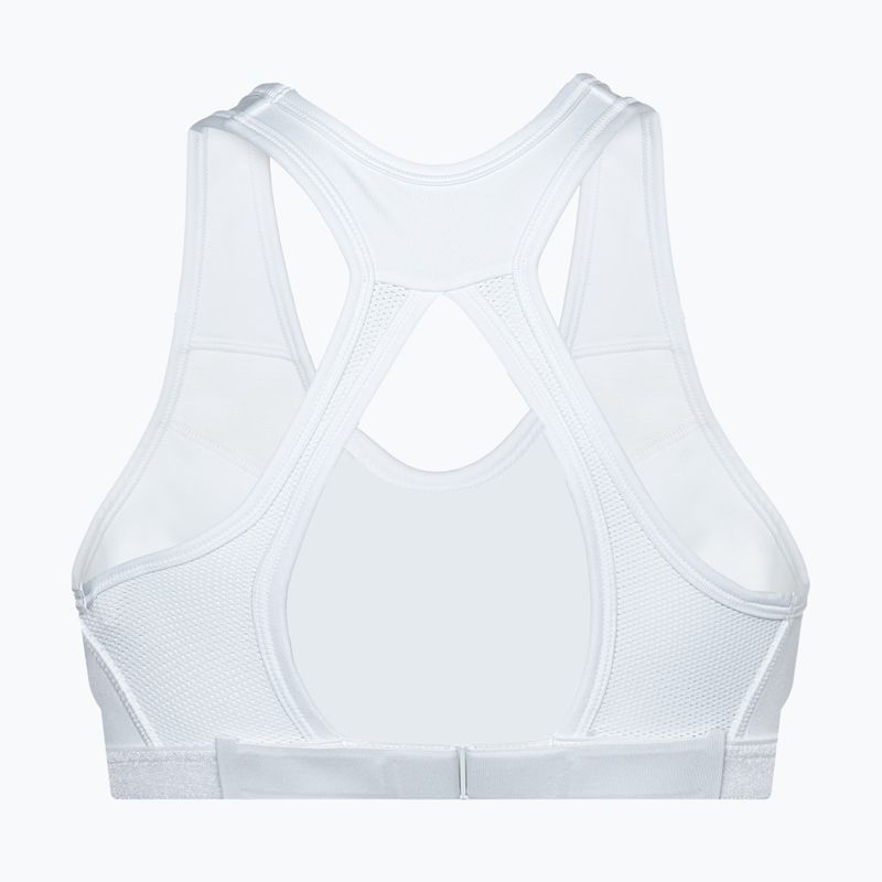 Fitness podprsenka Nike Swoosh High Support white/white/back 2