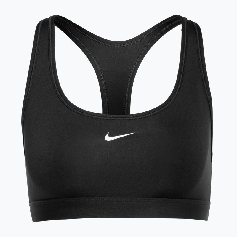 Tréninková podprsenka Nike Swoosh Light Support černá/bílá