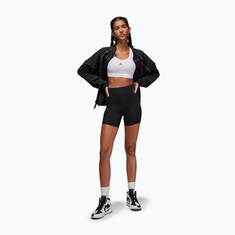 Sportovní podprsenka  Jordan Sport Medium Support Jumpman white/stone mauve/black 2
