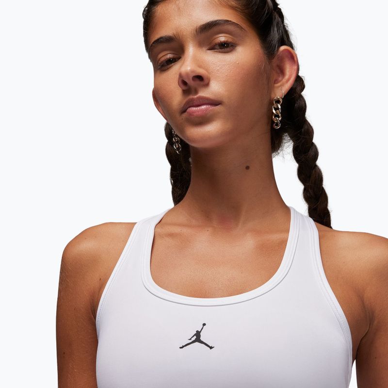 Tréninková podprsenka Nike Jordan Sport Medium Support Jumpman white/stone mauve/black 4