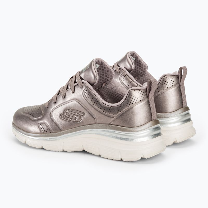 Dámské boty  SKECHERS Fashion Fit Glow Up pewter 3