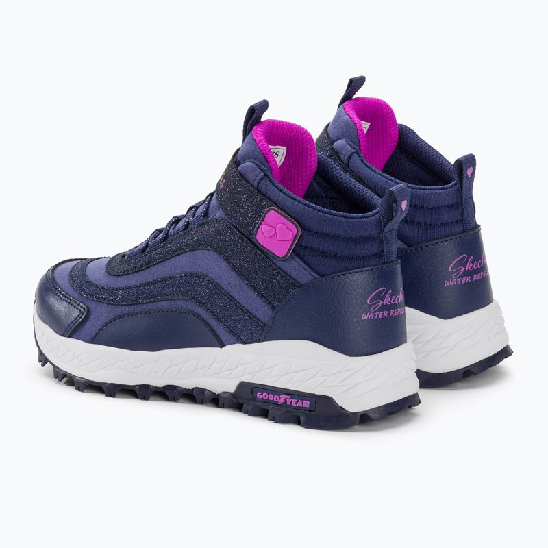 Dětská trekingová obuv SKECHERS Fuse Tread Wild Adventure navy 3