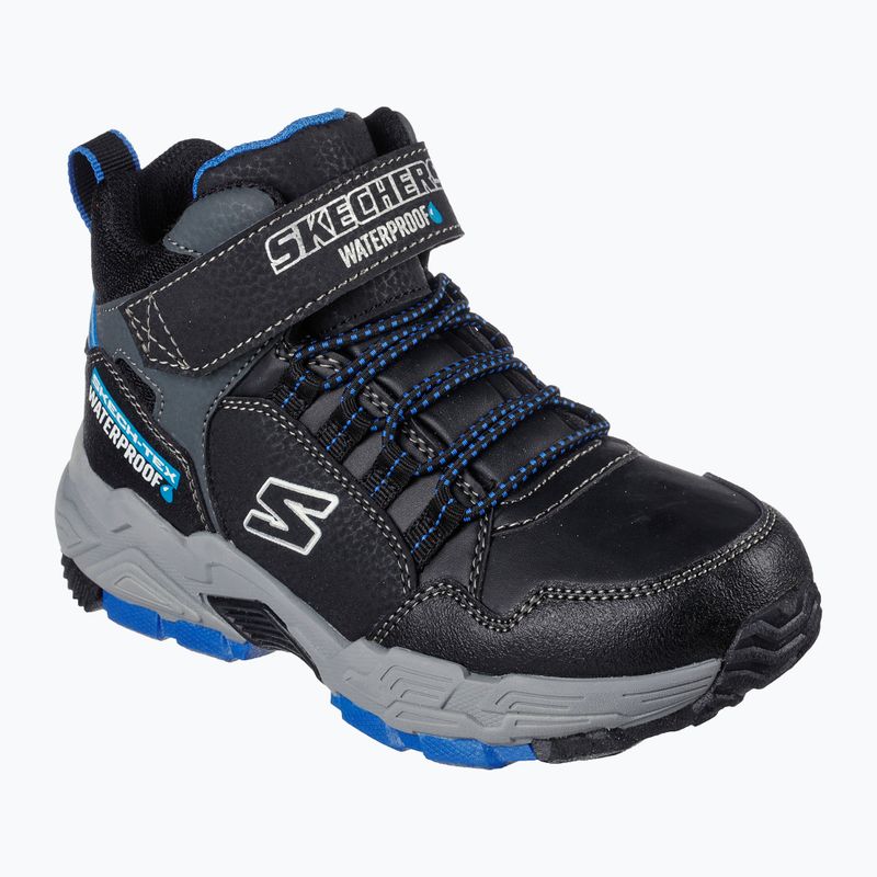 Dětská treková obuv SKECHERS Drollix Venture Rush black/royal 7