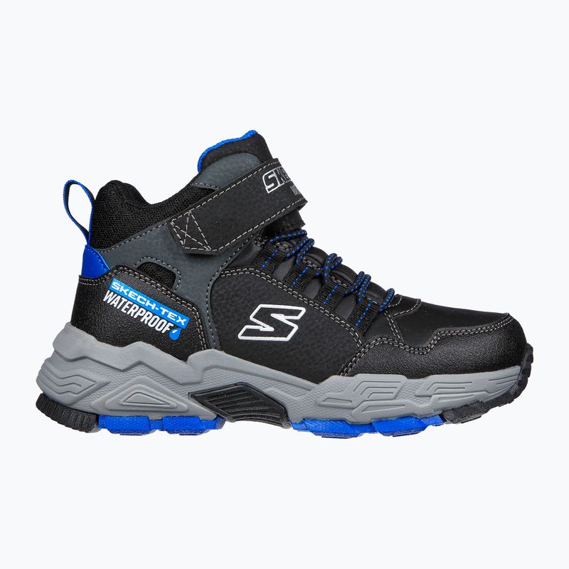 Dětská treková obuv SKECHERS Drollix Venture Rush black/royal 8