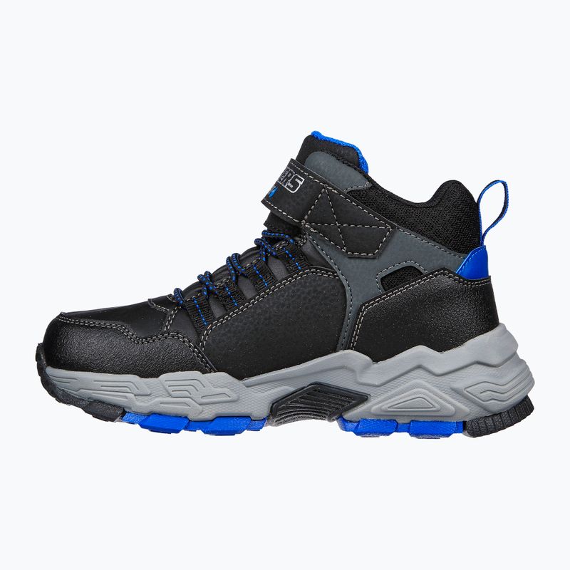 Dětská treková obuv SKECHERS Drollix Venture Rush black/royal 9