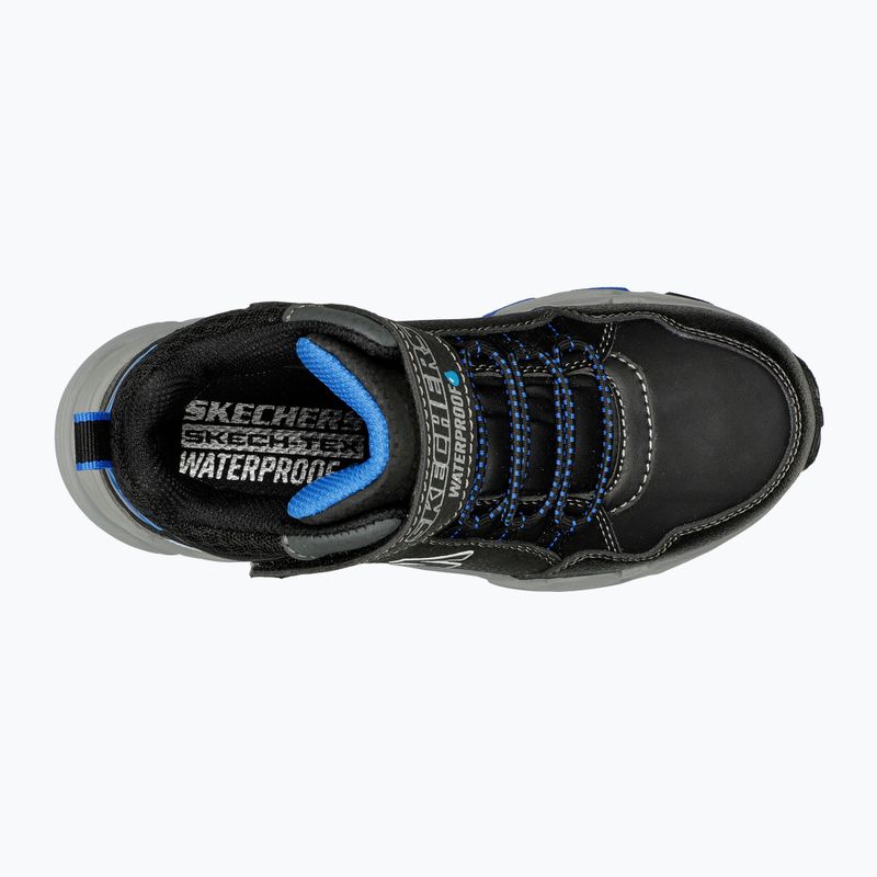 Dětská treková obuv SKECHERS Drollix Venture Rush black/royal 11