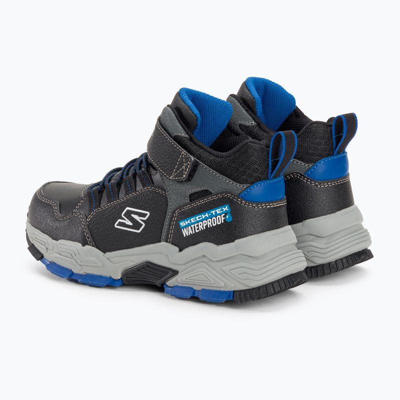 Dětská treková obuv SKECHERS Drollix Venture Rush black/royal 3