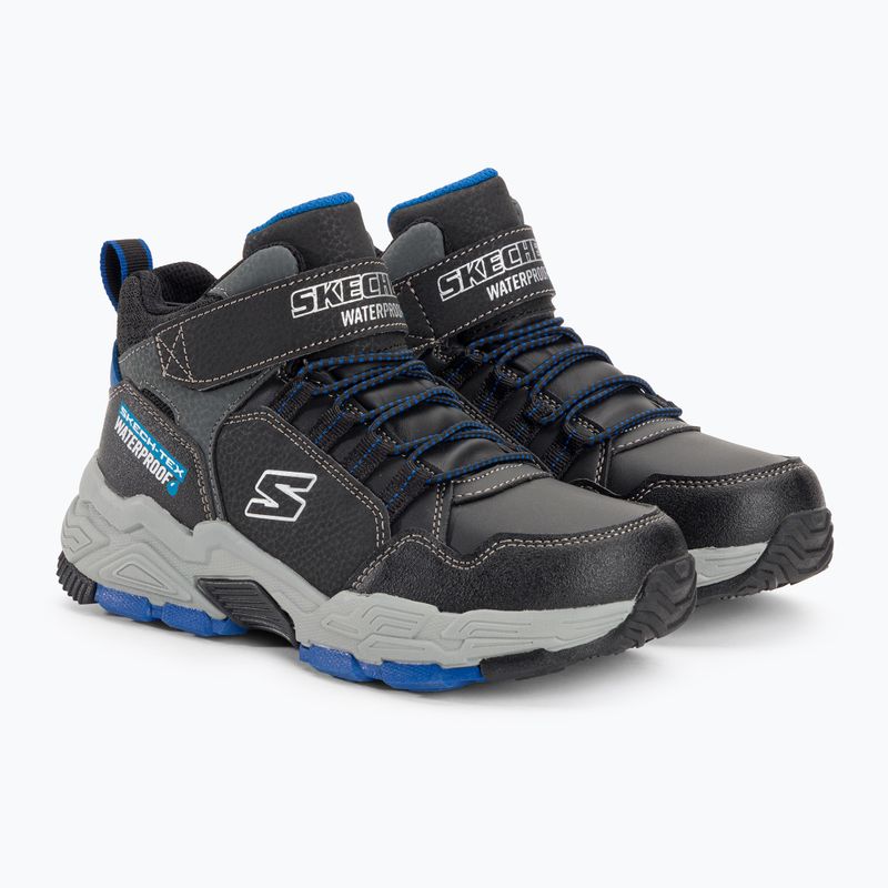 Dětská treková obuv SKECHERS Drollix Venture Rush black/royal 4