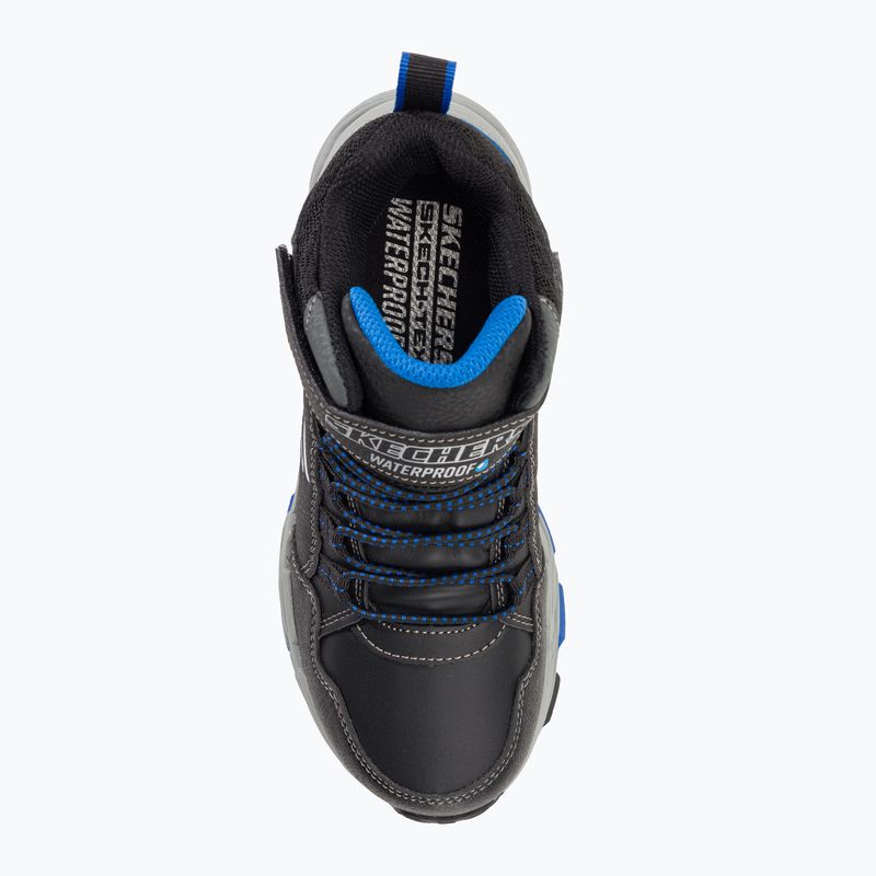 Dětská treková obuv SKECHERS Drollix Venture Rush black/royal 6