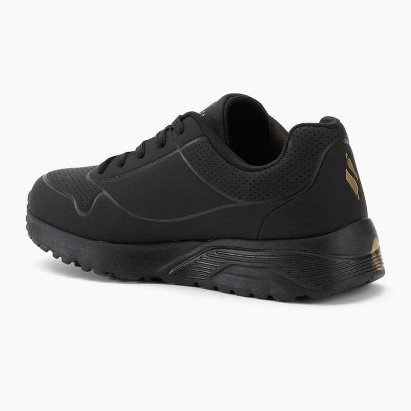 Dětské boty SKECHERS JGoldcrown Uno Lite Metallic Love black/gold  3