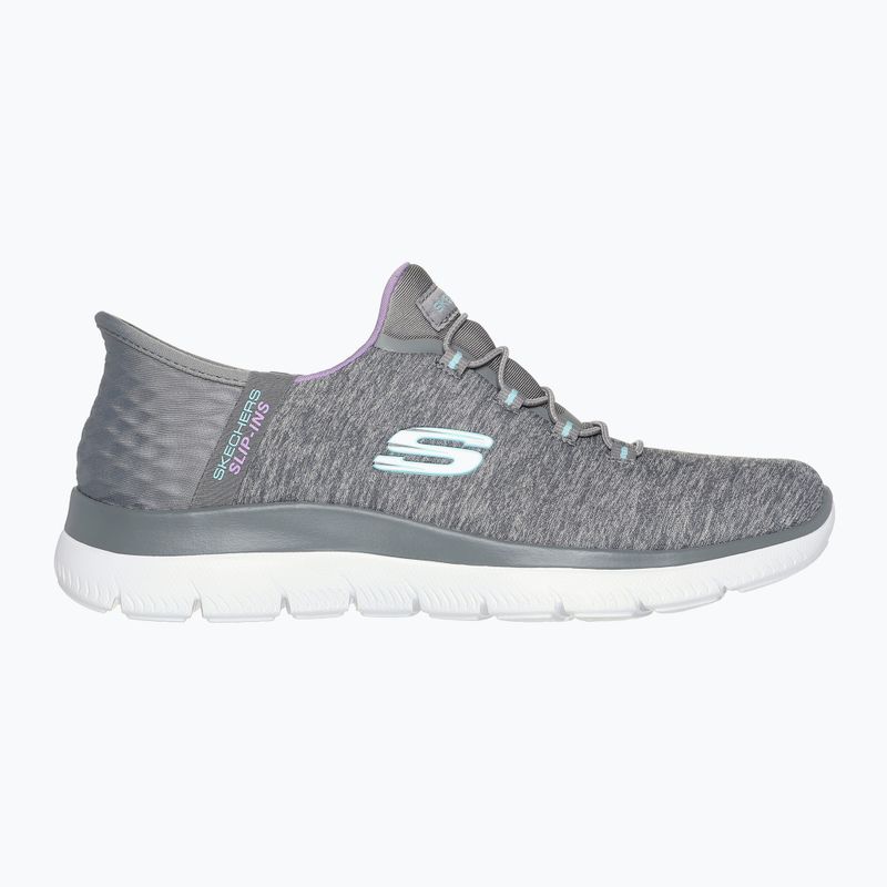 Dámské boty  SKECHERS Summits Dazzling Haze gray/mint 9