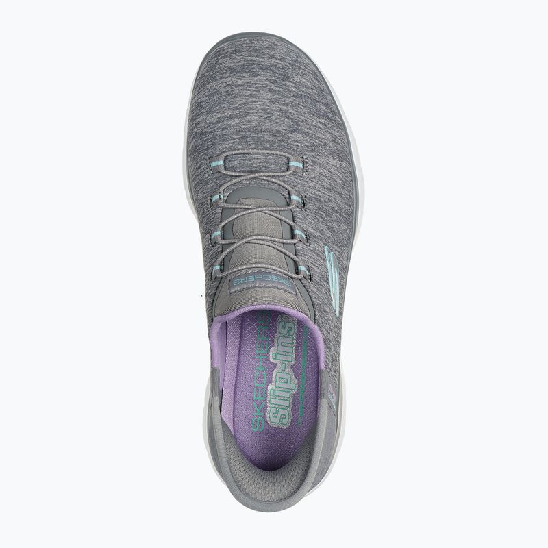 Dámské boty  SKECHERS Summits Dazzling Haze gray/mint 11