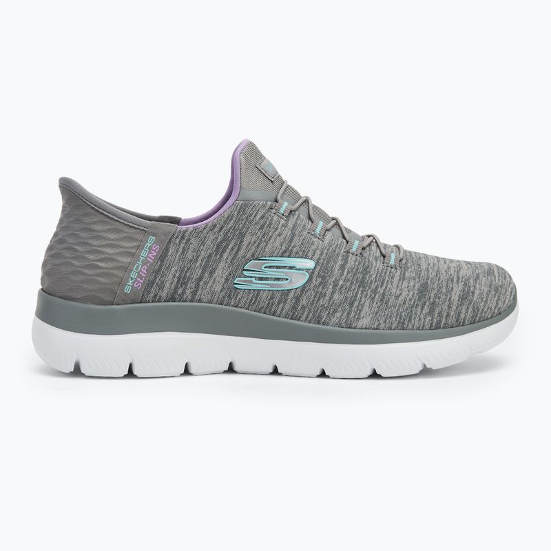 Dámské boty  SKECHERS Summits Dazzling Haze gray/mint 2