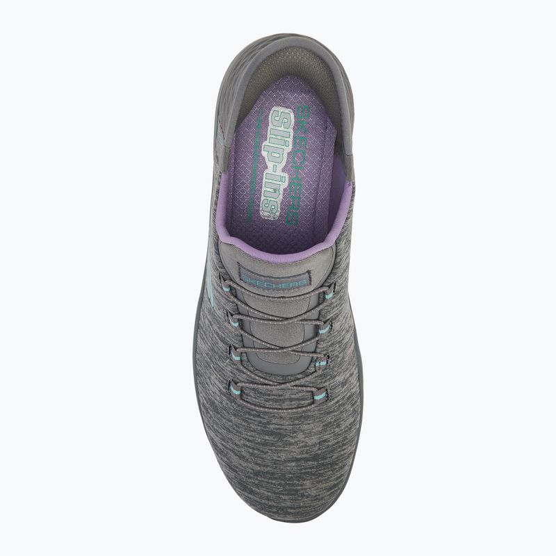 Dámské boty  SKECHERS Summits Dazzling Haze gray/mint 5