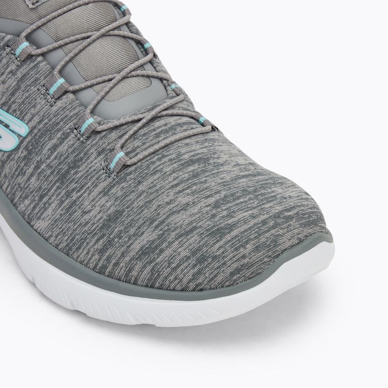 Dámské boty  SKECHERS Summits Dazzling Haze gray/mint 7