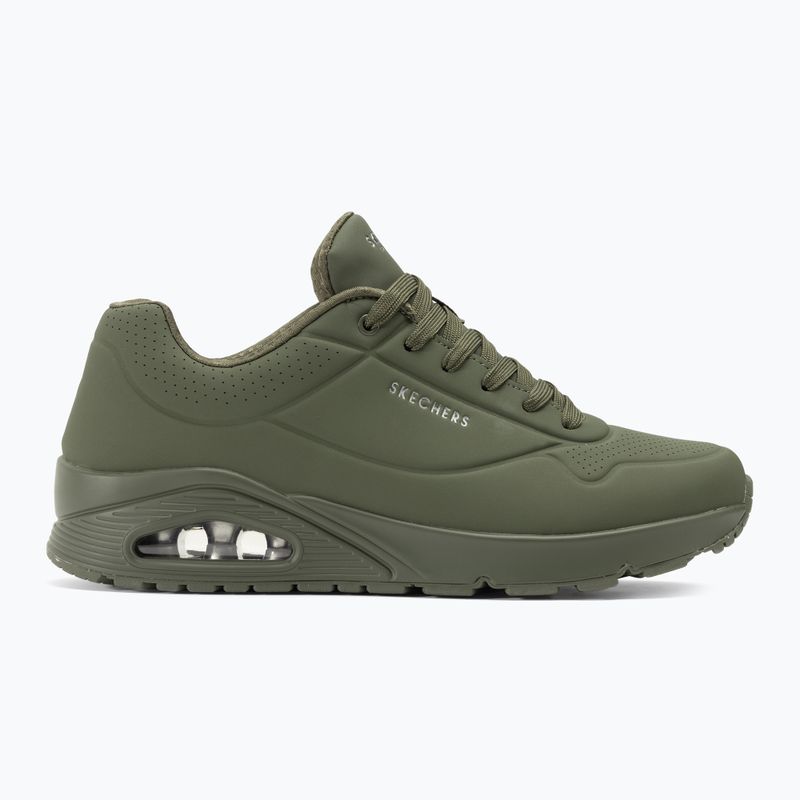 Pánské boty SKECHERS Uno Stand On Air olive 3