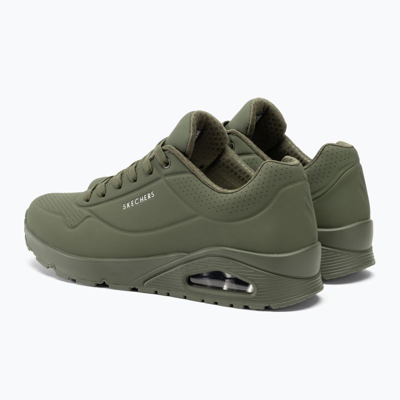 Pánské boty SKECHERS Uno Stand On Air olive 4