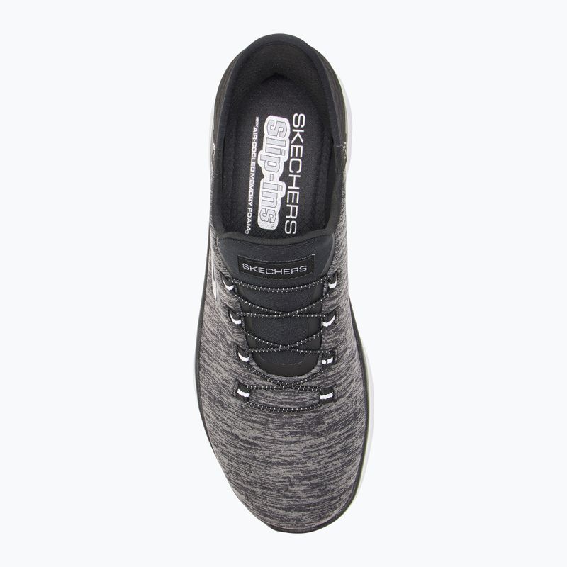 Dámské boty  SKECHERS Summits Dazzling Haze black/white 5