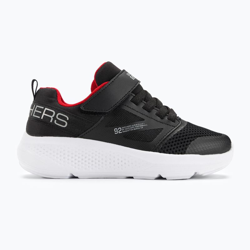 Dětské tréninkové boty SKECHERS Go Run Elevate black/red 2