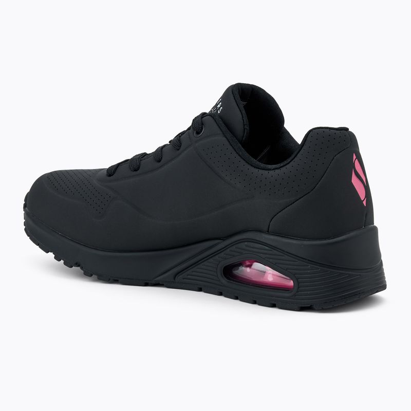 Dámské boty  SKECHERS Uno Dripping In Love black/pink 3