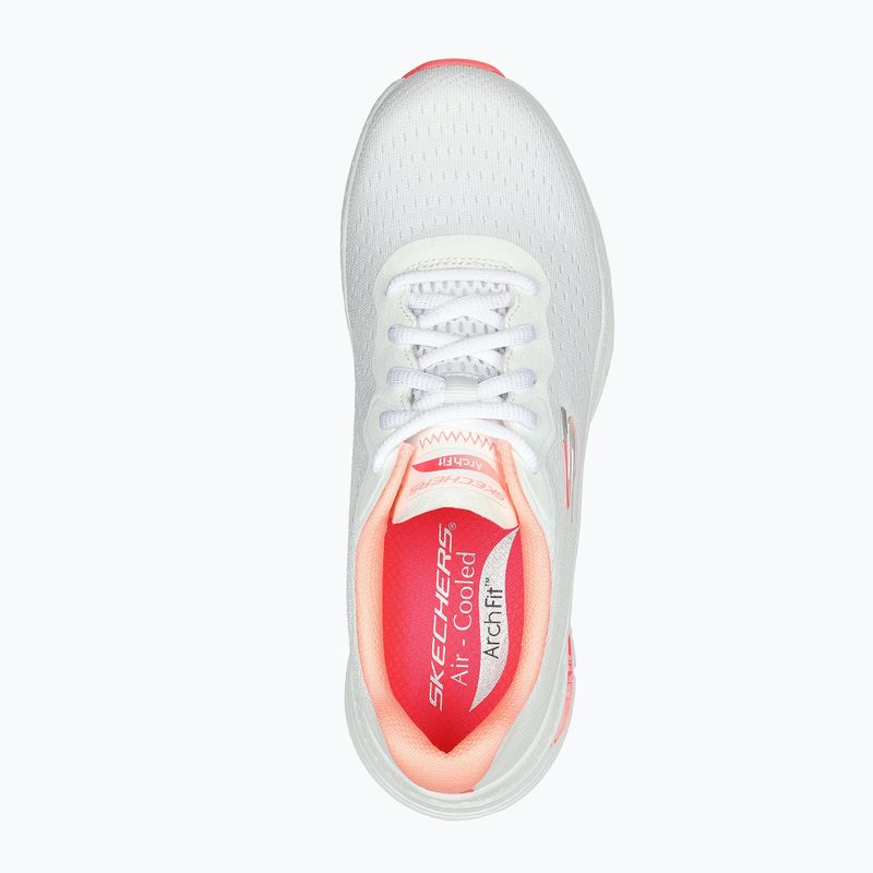 Dámské boty SKECHERS Arch Fit Infinity Cool white/pink 4