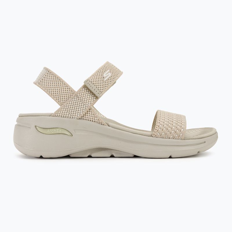 Dámské sandály  SKECHERS Go Walk Arch Fit Sandal Polished beige 2