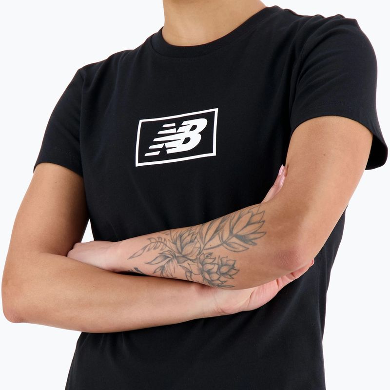 Dámské tričko New Balance Essentials Cotton Jersey black 3