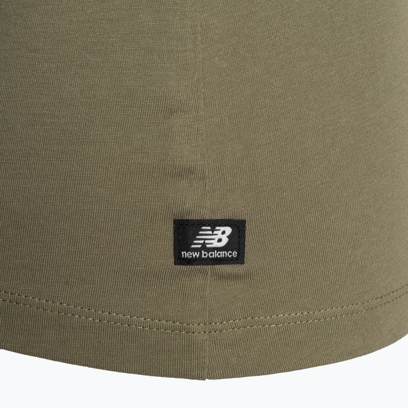 Dámské tričko New Balance Essentials Cotton Jersey green 7