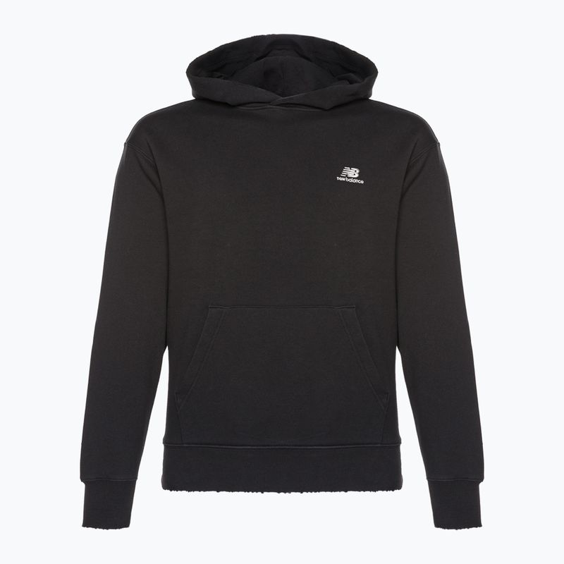 Pánská mikina New Balance Hoops Fleece Hoodie black 4