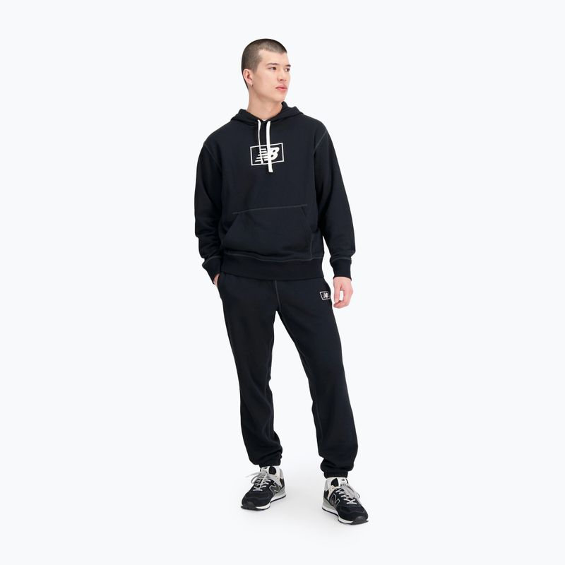 Pánská mikina New Balance Essentials Hoodie black 2