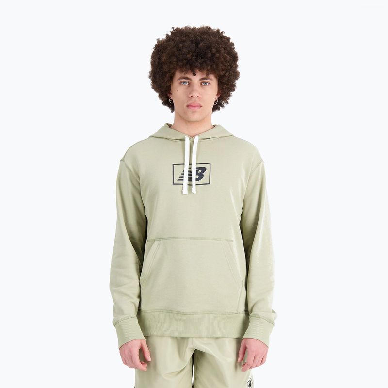 Pánská mikina New Balance Essentials Hoodie fatigueg