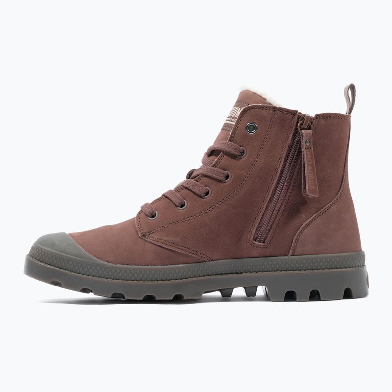 Pánské boty Palladium Pampa HI ZIP WL yak brown 9