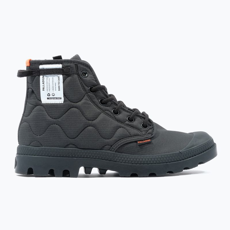 Boty Palladium Pampa Re-Quilted black 8