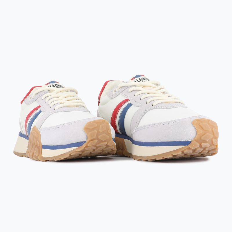 Boty Palladium Troop Runner Flame white/ chili/ blue 10