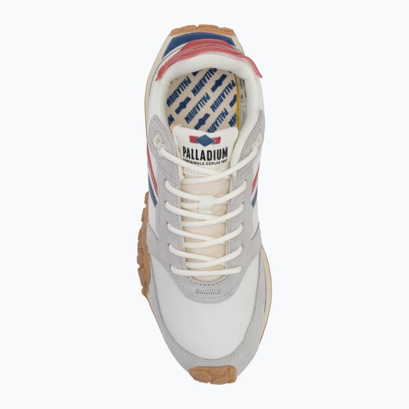 Boty Palladium Troop Runner Flame white/ chili/ blue 5