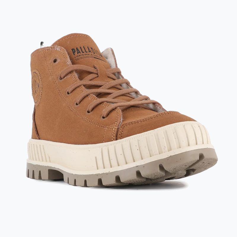 Boty Palladium Pallashock Zip Warm mahogany