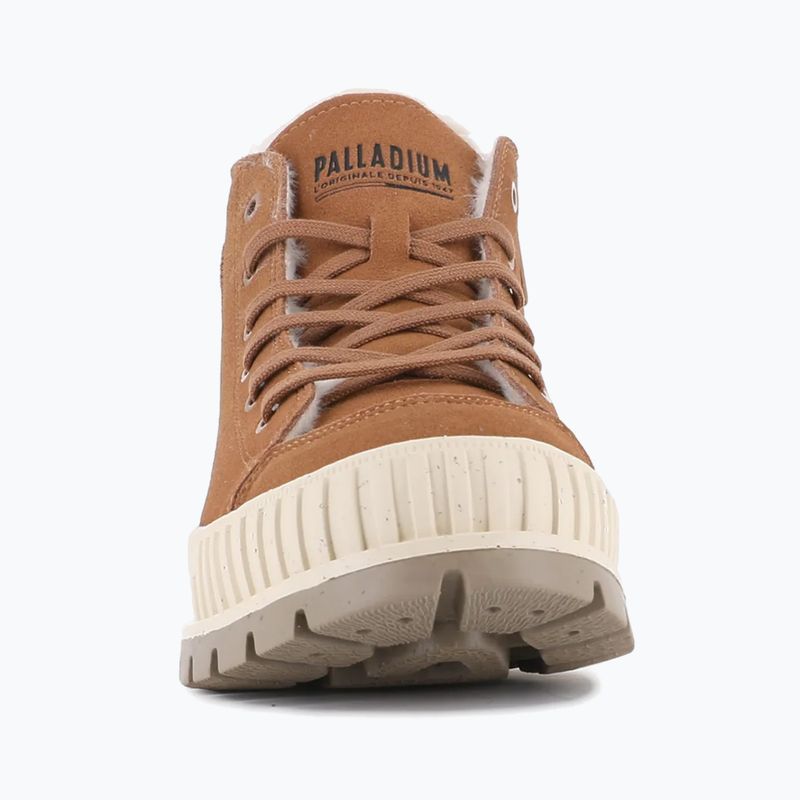 Boty Palladium Pallashock Zip Warm mahogany 5