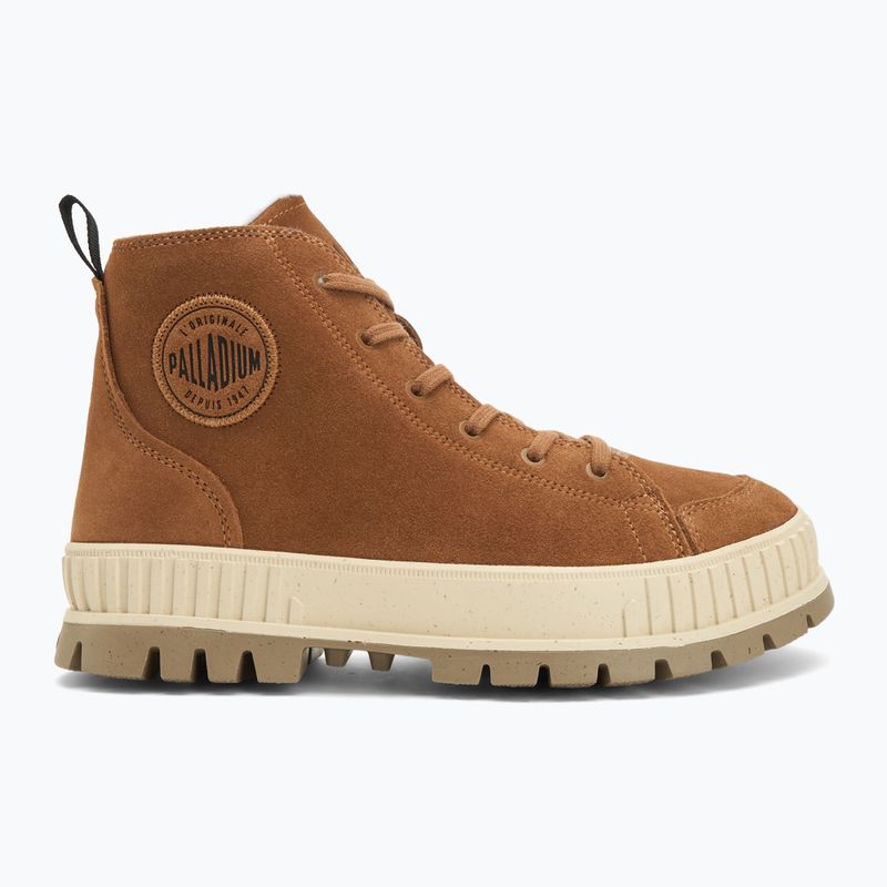Boty Palladium Pallashock Zip Warm mahogany 2