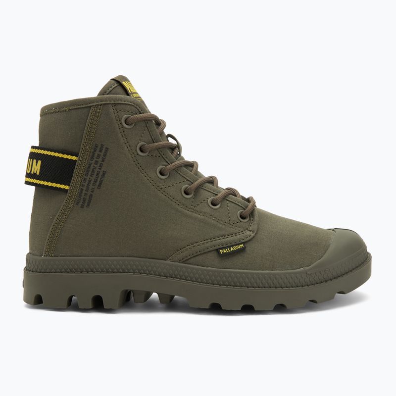 Boty Palladium Pampa Hi Dare II olivove night 2