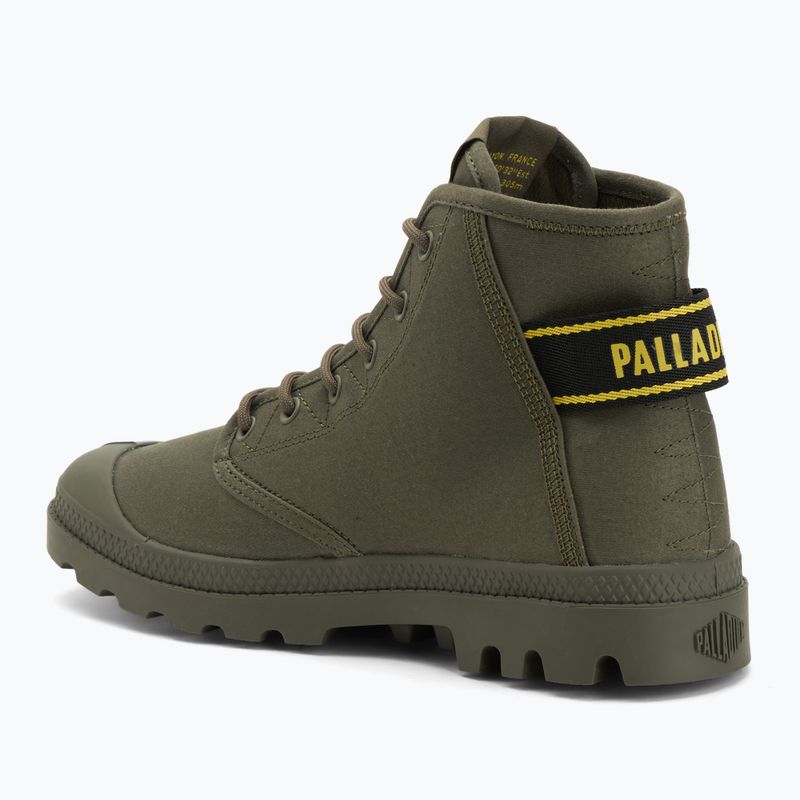 Boty Palladium Pampa Hi Dare II olivove night 3