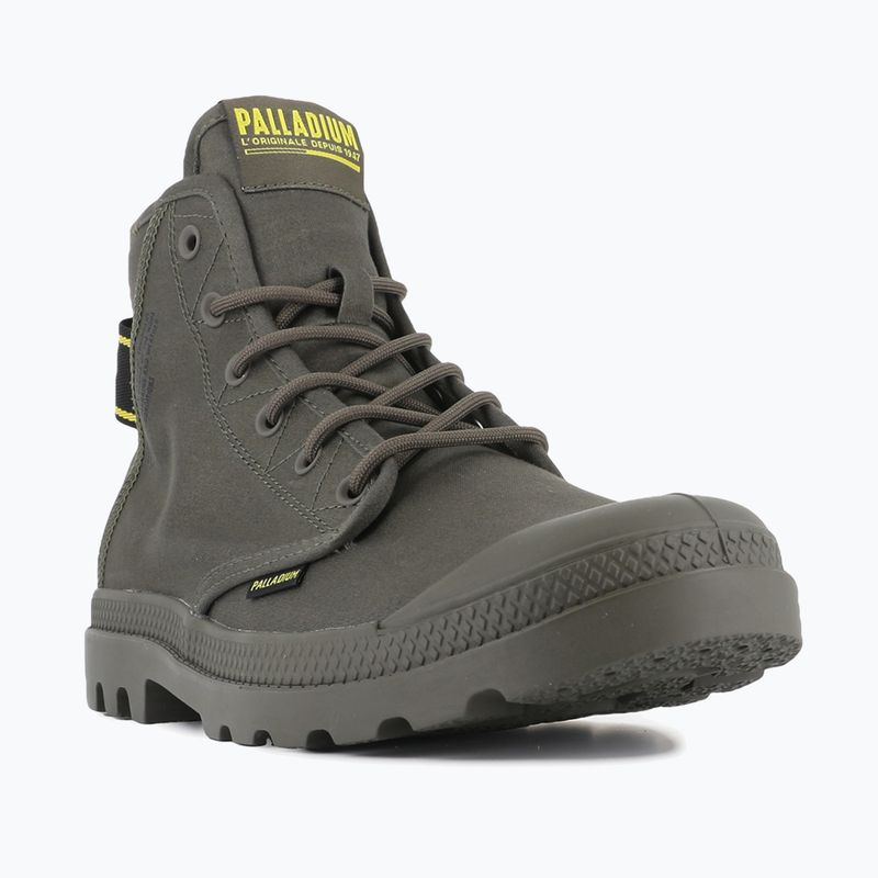Boty Palladium Pampa Hi Dare II olivove night 8