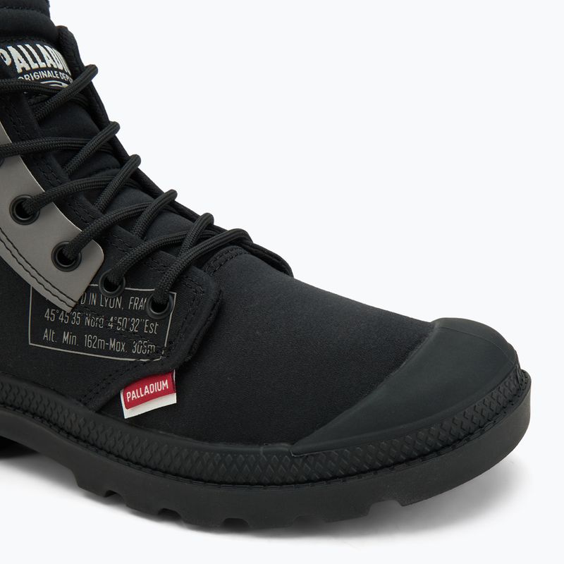 Boty Palladium Pampa Hi Dare Zip black/black 7