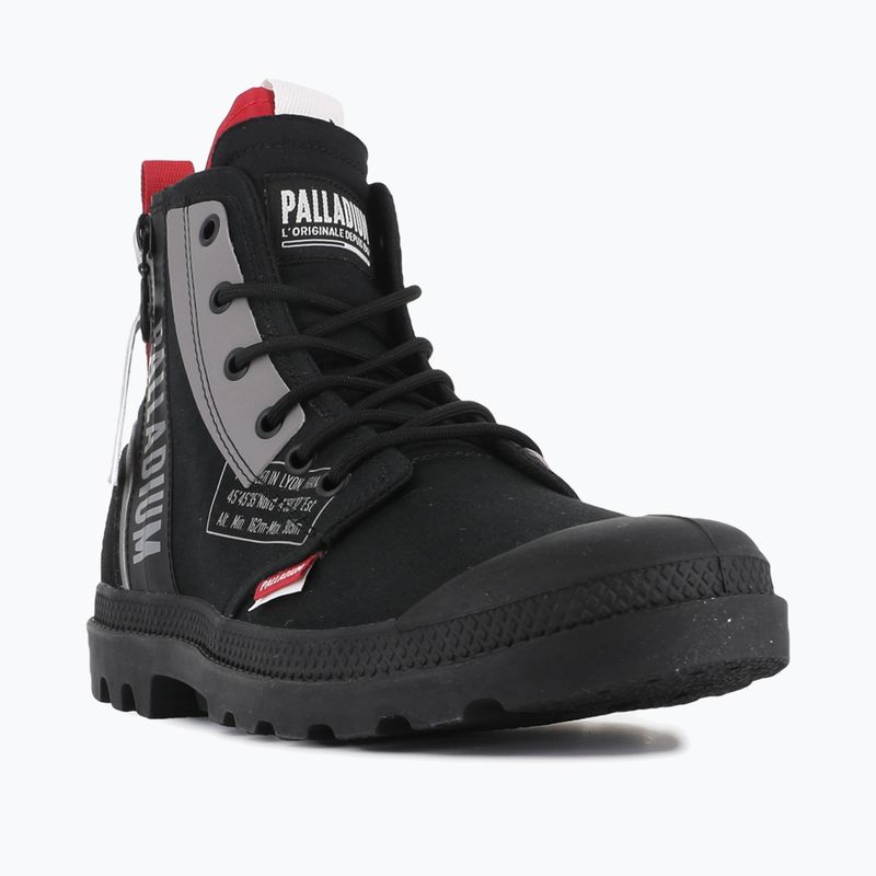 Boty Palladium Pampa Hi Dare Zip black/black
