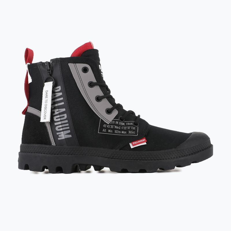 Boty Palladium Pampa Hi Dare Zip black/black 2