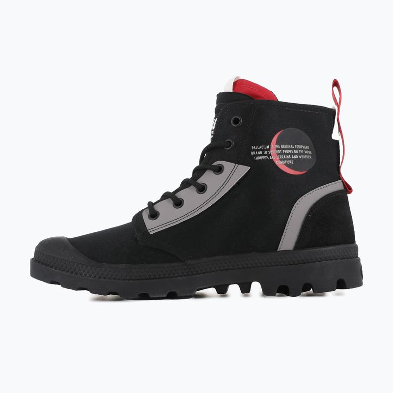 Boty Palladium Pampa Hi Dare Zip black/black 3