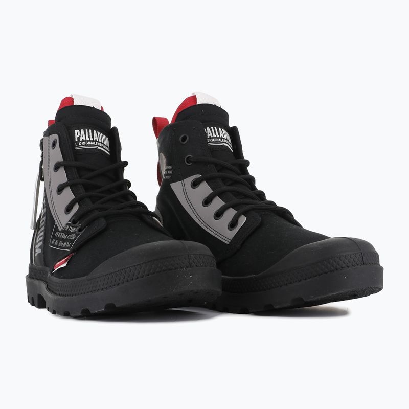 Boty Palladium Pampa Hi Dare Zip black/black 4